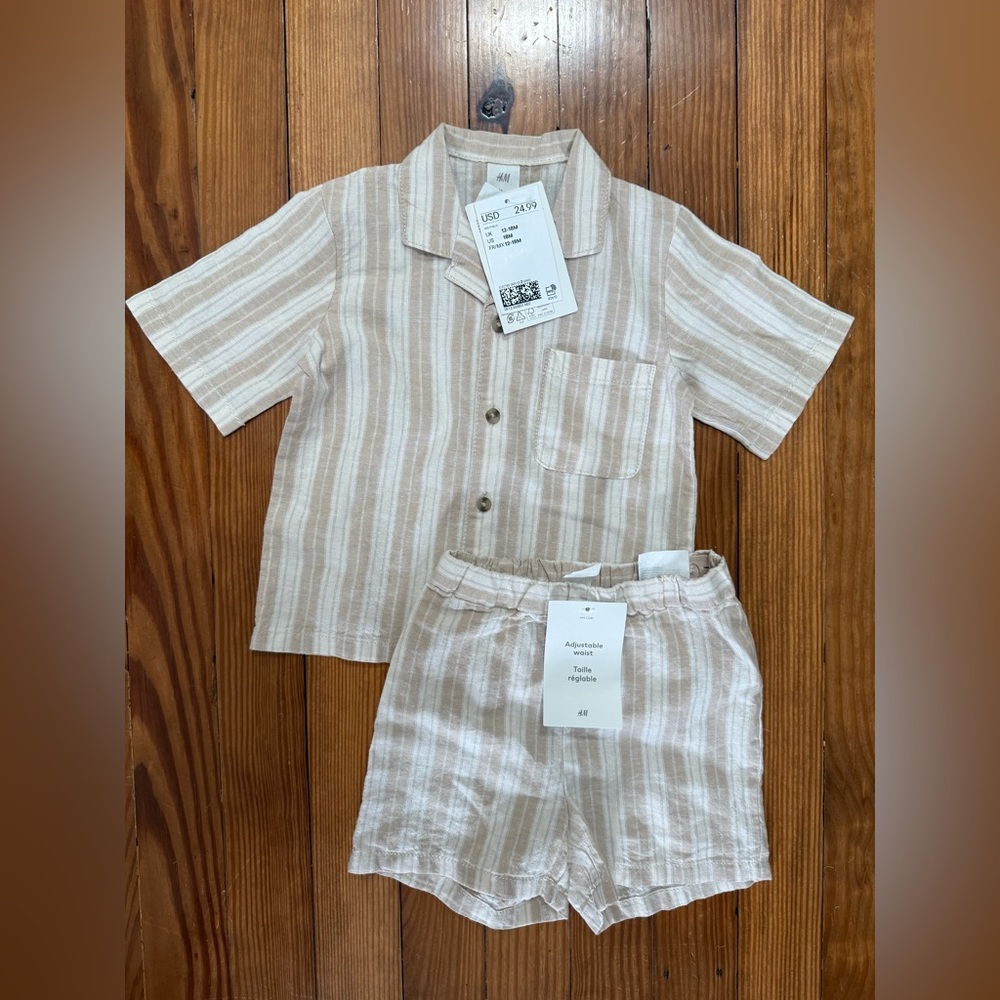 H&M Brand New Coordinated Set - 12-18 Months - NWT